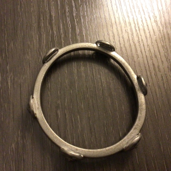 Ben-Amun Pewter 6 Star Flower Station Bracelet - Picture 6 of 11